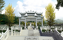 《牌樓效果圖》